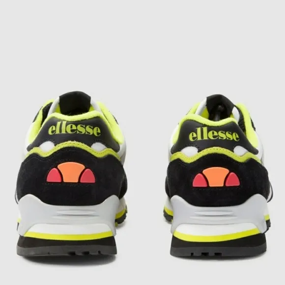 Allesse Shoes 147  Suede AM color black white/ligh green size 11