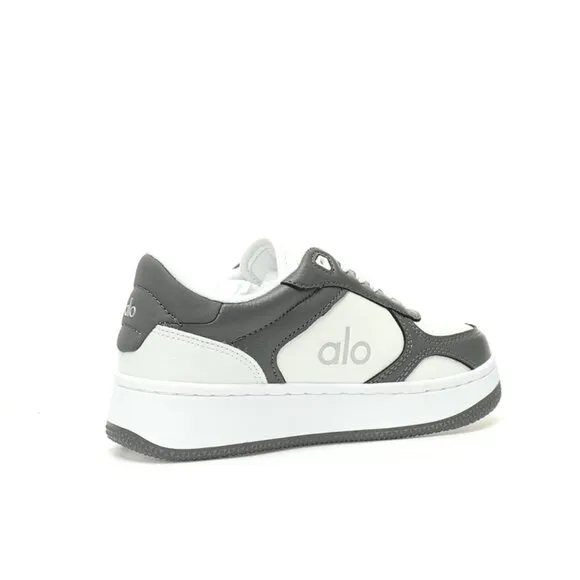 Alo Yoga Casual Sports Skateboard Shoes Gray And White