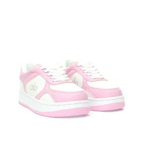 Alo Yoga Casual Sports Skateboard Shoes Pink And White