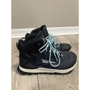 Altra Lone Peak All-WTHR 2 Women's Sz 8.5 Black Waterproof Trail Hiking Shoes