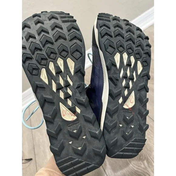 Altra Lone Peak All-WTHR 2 Women's Sz 8.5 Black Waterproof Trail Hiking Shoes