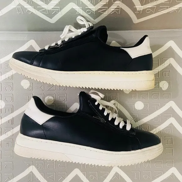Anthropologie leather sneakers 2in1 jdual Danika