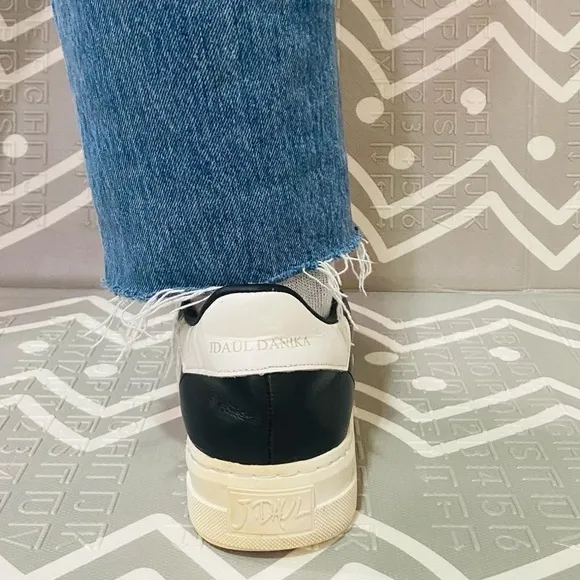 Anthropologie leather sneakers 2in1 jdual Danika