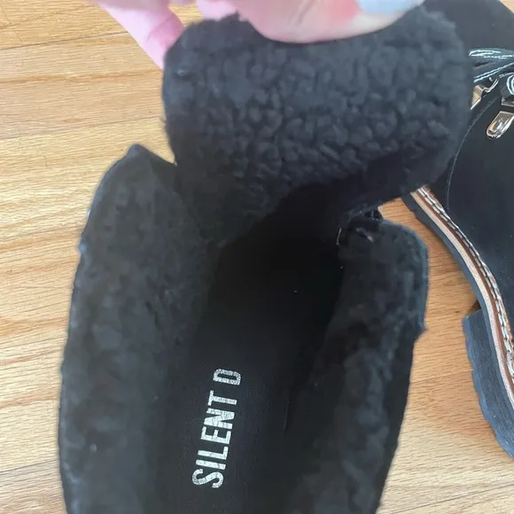 Anthropologie Silent D Rexi Hiker Boots in Black