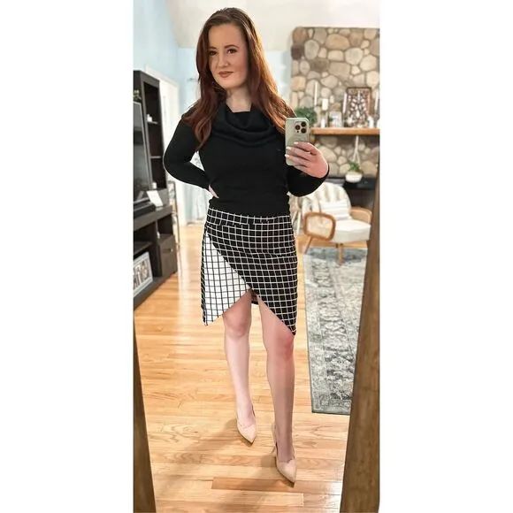 Anthropologie Foxiedox Asymmetrical Skirt