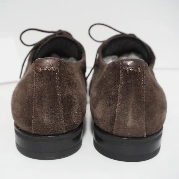 Aquatalia Mens Waterproof Oxford Dress Shoes Brown