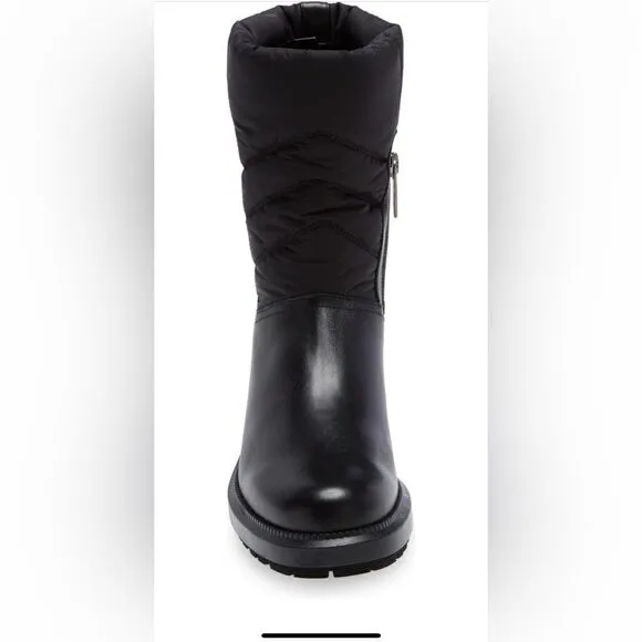 Aquatalia Lori waterproof stain resistant technology leather Italian boot size 6