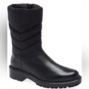 Aquatalia Lori waterproof stain resistant technology leather Italian boot size 6