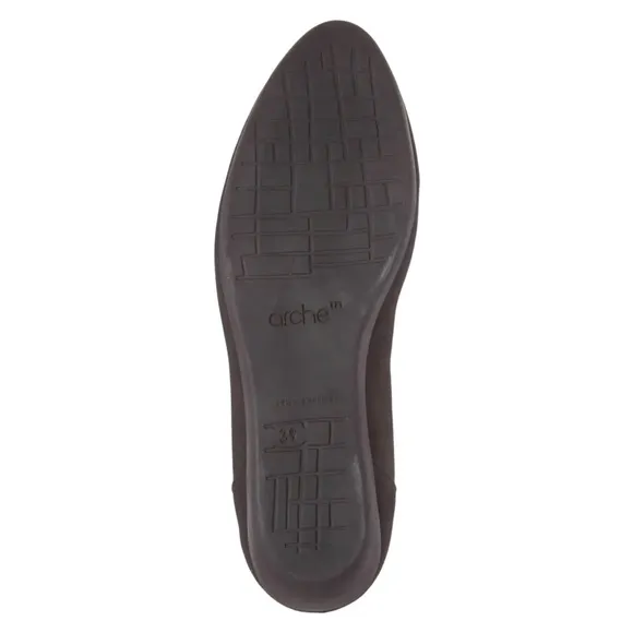 Arche Onara Ballet Suede Shoes France Water Resistant Flats Size 9.5