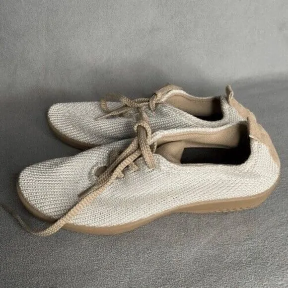 Arcopedico Knit Lace Up Arch Support Oxford Comfort Shoes Women Size 37/US6.5