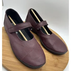 Arcopedico‎ L18 Mary Jane Flats Color Bordeaux Womens Size 42 EU/Us 10.5-11