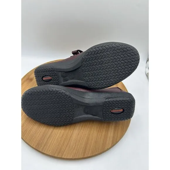 Arcopedico‎ L18 Mary Jane Flats Color Bordeaux Womens Size 42 EU/Us 10.5-11