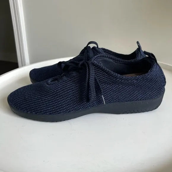 Arcopedico LS Lace Up Navy Nylon Knit Portugal Shoes EU 42/US 9.5