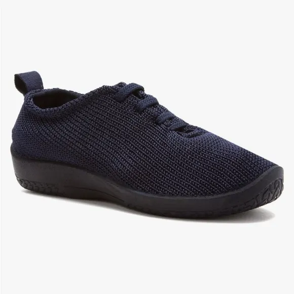 Arcopedico LS Lace Up Navy Nylon Knit Portugal Shoes EU 42/US 9.5