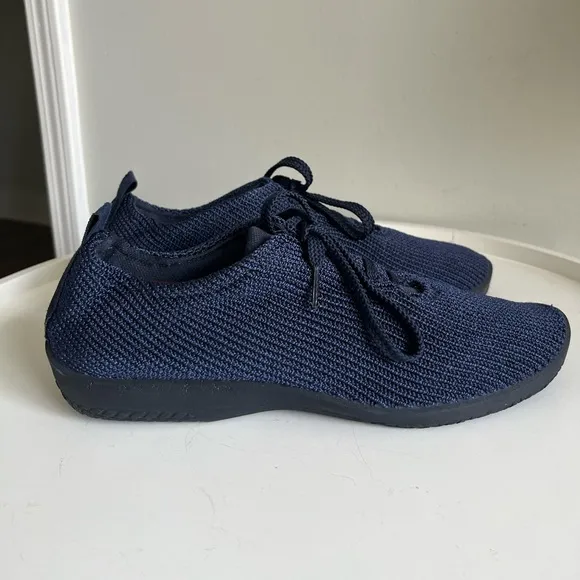 Arcopedico LS Lace Up Navy Nylon Knit Portugal Shoes EU 42/US 9.5
