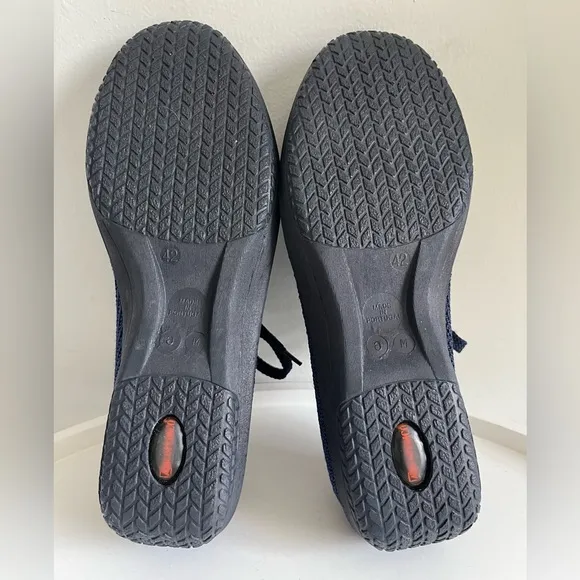 Arcopedico LS Lace Up Navy Nylon Knit Portugal Shoes EU 42/US 9.5