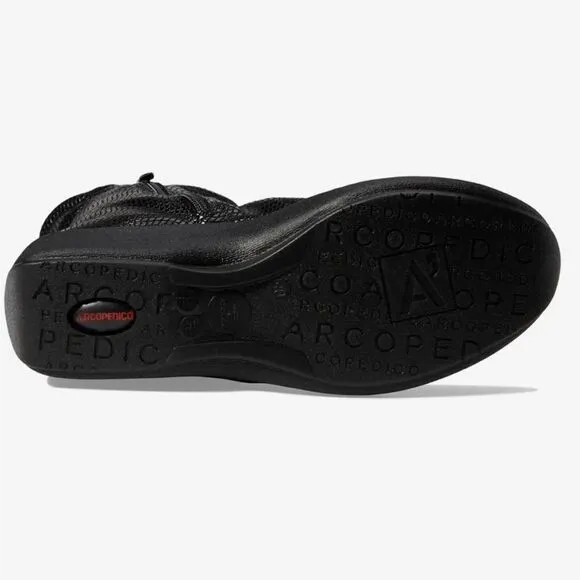 ARCOPEDICO Women’s Croc Shoes in the Size 41/9.5-10 US Size in Black Color