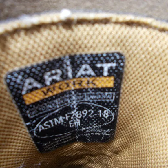 Ariat Work Lace Up Mens Electrical Hazard (EH) Boots 10.5 EE