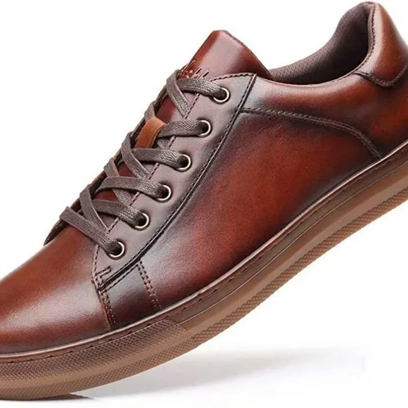 Arkbird Originals Casual Lace-up Oxford Shoes for Men Coffee (brown) NEW 7