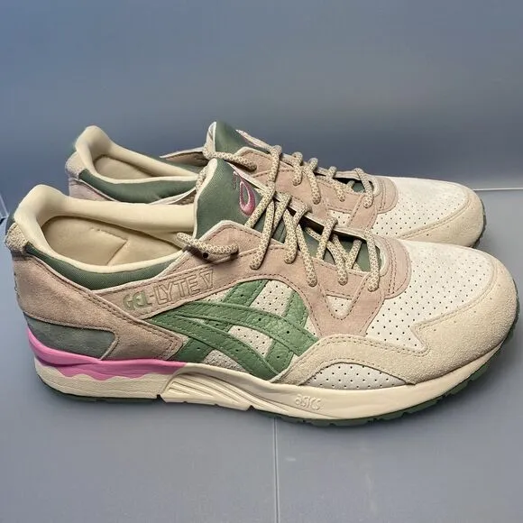 Asic Gel Lyte 1201A822-102  Pink Gray Sneakers Sports Shoes Japan  Men 9 / W10.5
