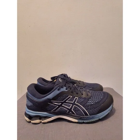 Asics Gel Kayano 26 Mens Size 8 Blue Athletic Running Shoes Sneakers 1011A541
