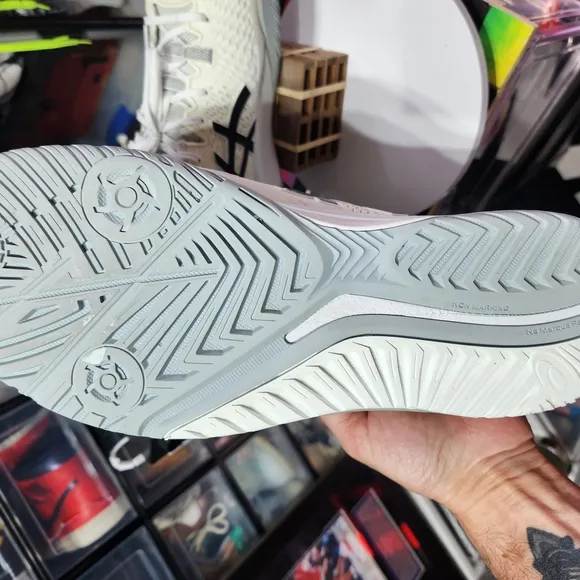 ASICS Men's White Running Shoes