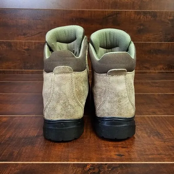 Asolo Classic Vibram Sole Brown Leather Hiking Boots Womens Size 6