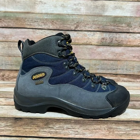 Asolo Fusion Blue Mid Hiking Boots
