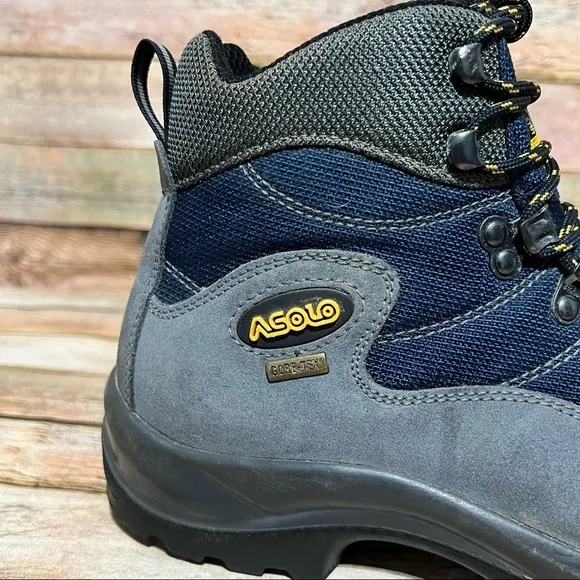 Asolo Fusion Blue Mid Hiking Boots