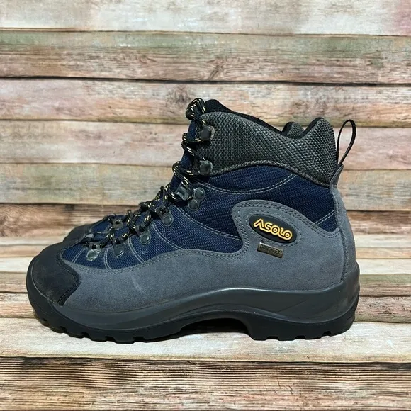 Asolo Fusion Blue Mid Hiking Boots