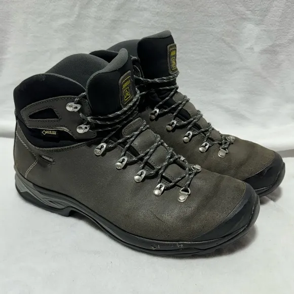 Asolo Thyrus GV Gore-Tex GTX Hiking Boots - Men’s Size 11.5 Dark Gray/Black