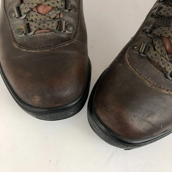 Asolo Women's Size 6.5 520 Brown Leather Gore-Tex GTX Lace-Up Hiking Boots