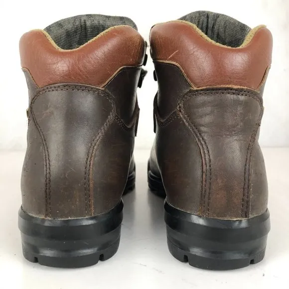 Asolo Women's Size 6.5 520 Brown Leather Gore-Tex GTX Lace-Up Hiking Boots