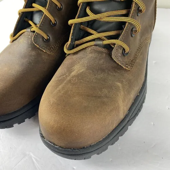 Avenger Steel Toe Boots Electrical Hazard Mens Sz 11 Brown Wide Shop Boots New