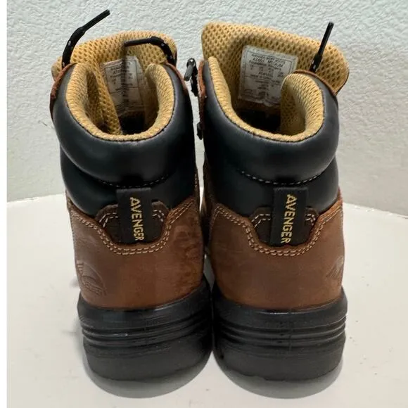AVENGER WORK BOOTS $130 Foundations Waterproof Composite Toe Size 9