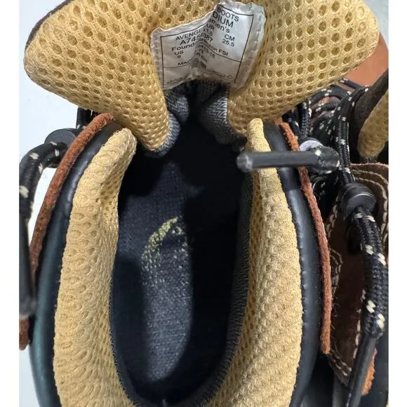 AVENGER WORK BOOTS $130 Foundations Waterproof Composite Toe Size 9