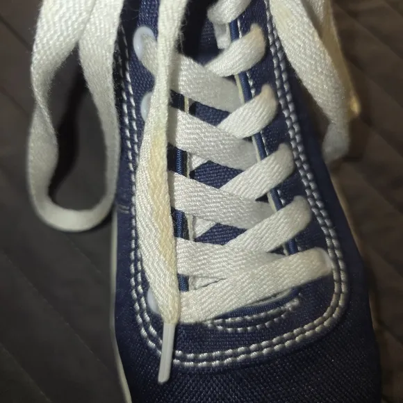 Avenger Work Boots Mens 7 Navy Blue White Steel Toe Elictrical Hazard Wore Once