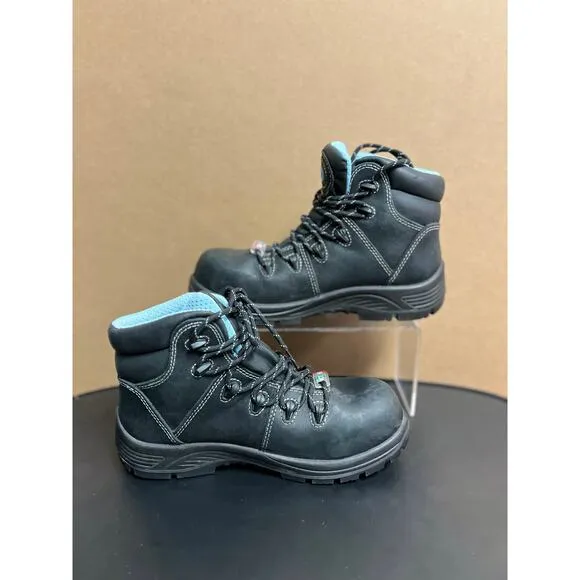 Avenger Work Boots Womens Framer‎ Lace Weatherproof Black 7127
