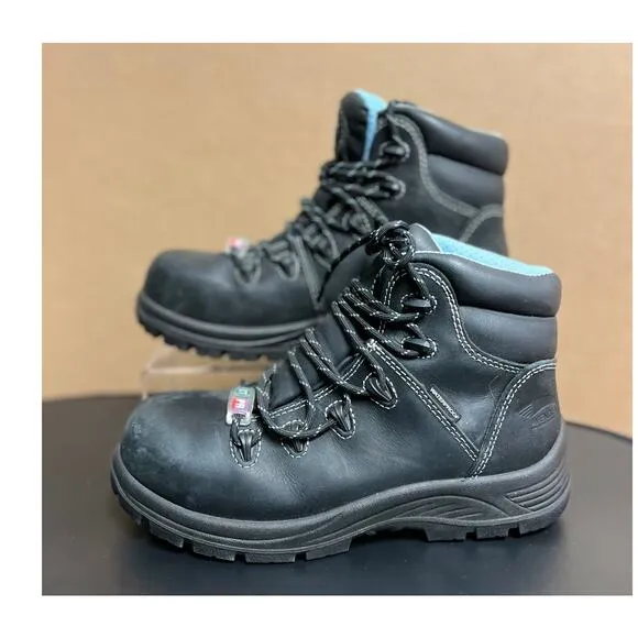 Avenger Work Boots Womens Framer‎ Lace Weatherproof Black 7127