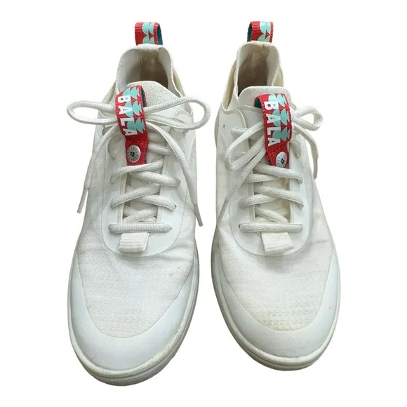 Bala Twelves Flow White Sneaker Hospital Nurse Fluid Resistant Women’s Size 6