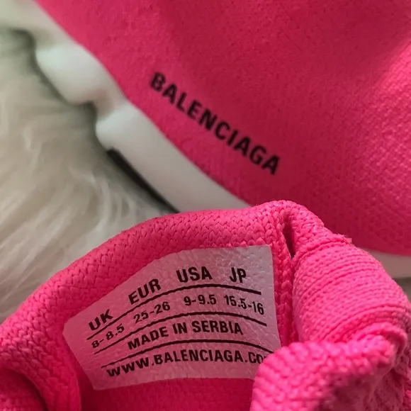 Balenciaga Girls Speed LT Sock Sneaker Size 9-9.5- Toddler-US (25-26 EU) NIB