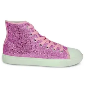 Band‎ of The Free Sparkly Pink High-Top Sneakers