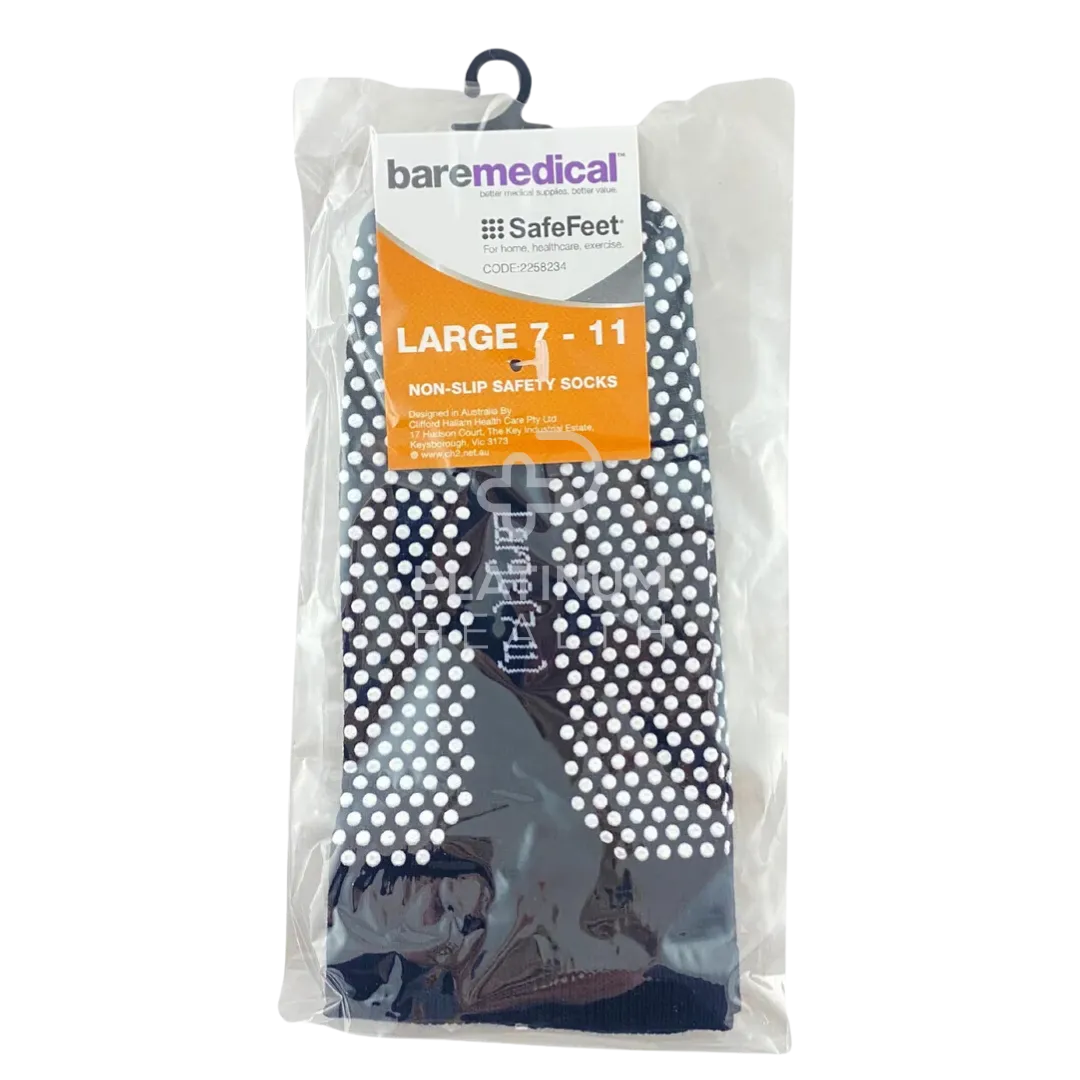 Baremedical Safefeet Non-Slip Socks