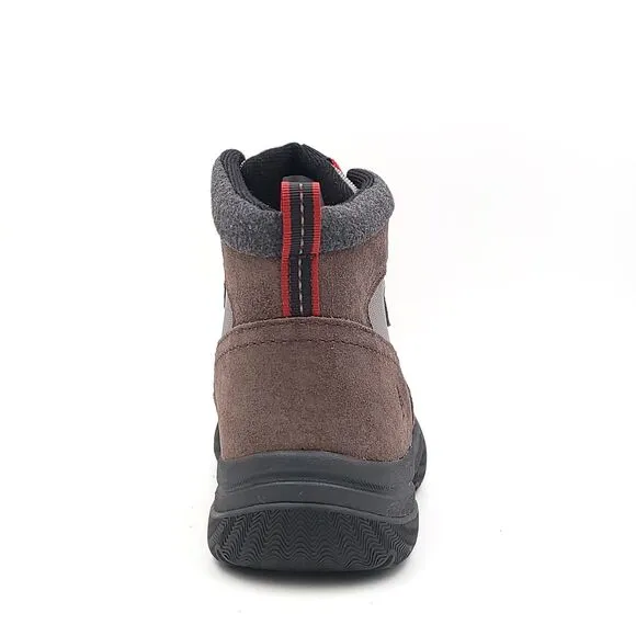 Bass Outdoor Men Hiking Boots Field Alpine 2 Size US 10 Brown Waterproof Suede