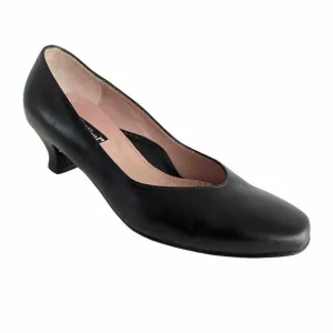 Beautifeel Pumps Women 37 US 6-6.5M Black Leather Low Heel Arch Support Shoes