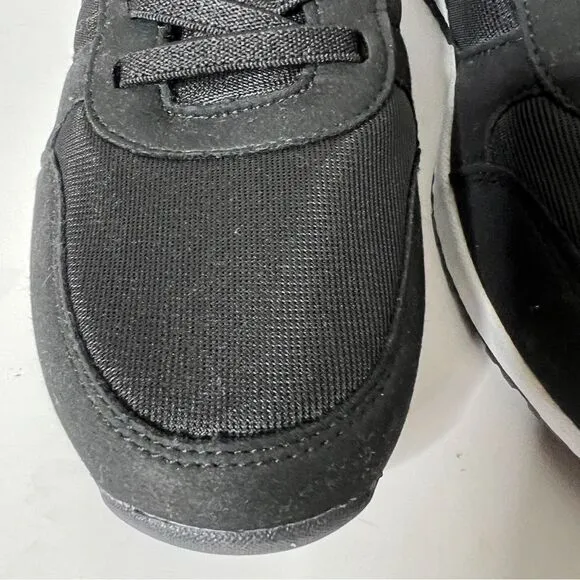 Beltwell Mens Wide Edema Adjustable Black Walking Comfort Sneakers Size 8.5