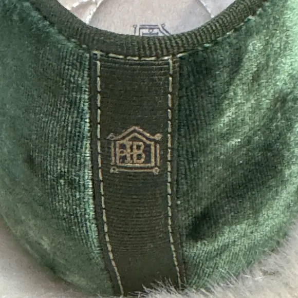 BIRDIES The Starling Loafer Olive Green Velvet Shoes Size 8.5 8‎ 1/2 Casual Work