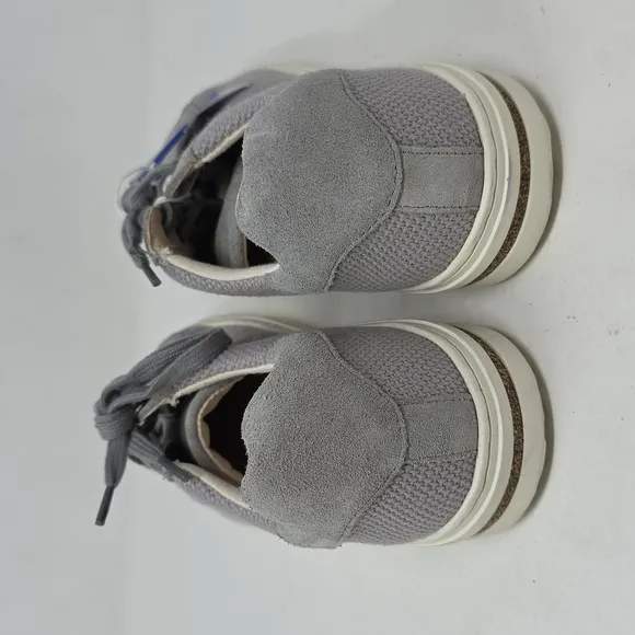 Birkenstock Bend Whale Low Canvas Gray Womens Size 39=8-8.5