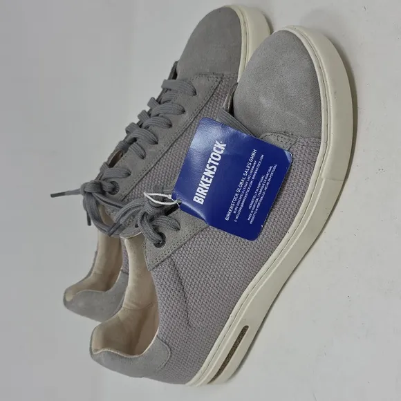 Birkenstock Bend Whale Low Canvas Gray Womens Size 39=8-8.5