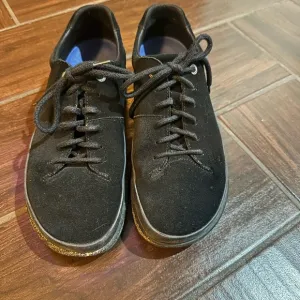 Birkenstock Black Sneakers with Soft Fabric Upper